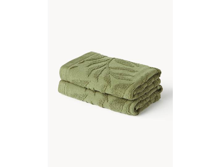 High-low handdoek Leaf, in verschillende formaten