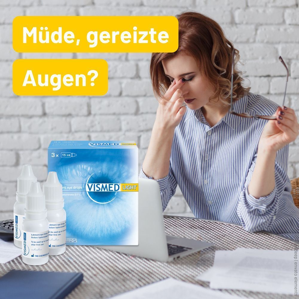 Vismed light Augentropfen 2x 2x3x15 ml