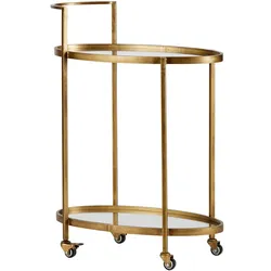 Tchibo - Woood Metall-Push-Trolley - 67x35x86cm -