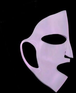 Uplift Treasures Reusable Silicone Face Mask Moisturizing Skin Care Cover purple