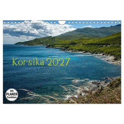 Korsika 2027 (Wandkalender 2027 DIN A4 quer), CALVENDO Monatskalender