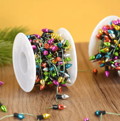 Uplift Curations 5M Colorful Christmas Bulb Garland Non LED Decorative String For DIY & Holiday Decor 5M Colorful Christmas Bulb Garland Non LED Decorative String For DIY & Holiday Decor