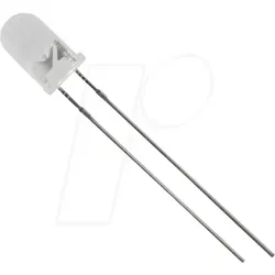 5003R1C-CSB-B - LED 5mm, bedrahtet, rot, 2500 mcd, 25°