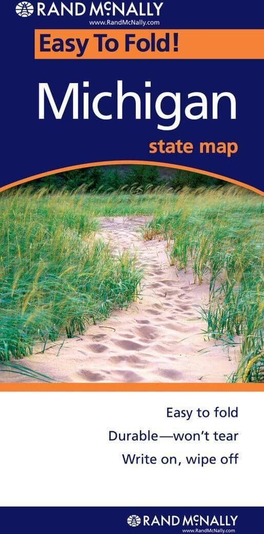 Michigan, facile à plier   Rand McNally
