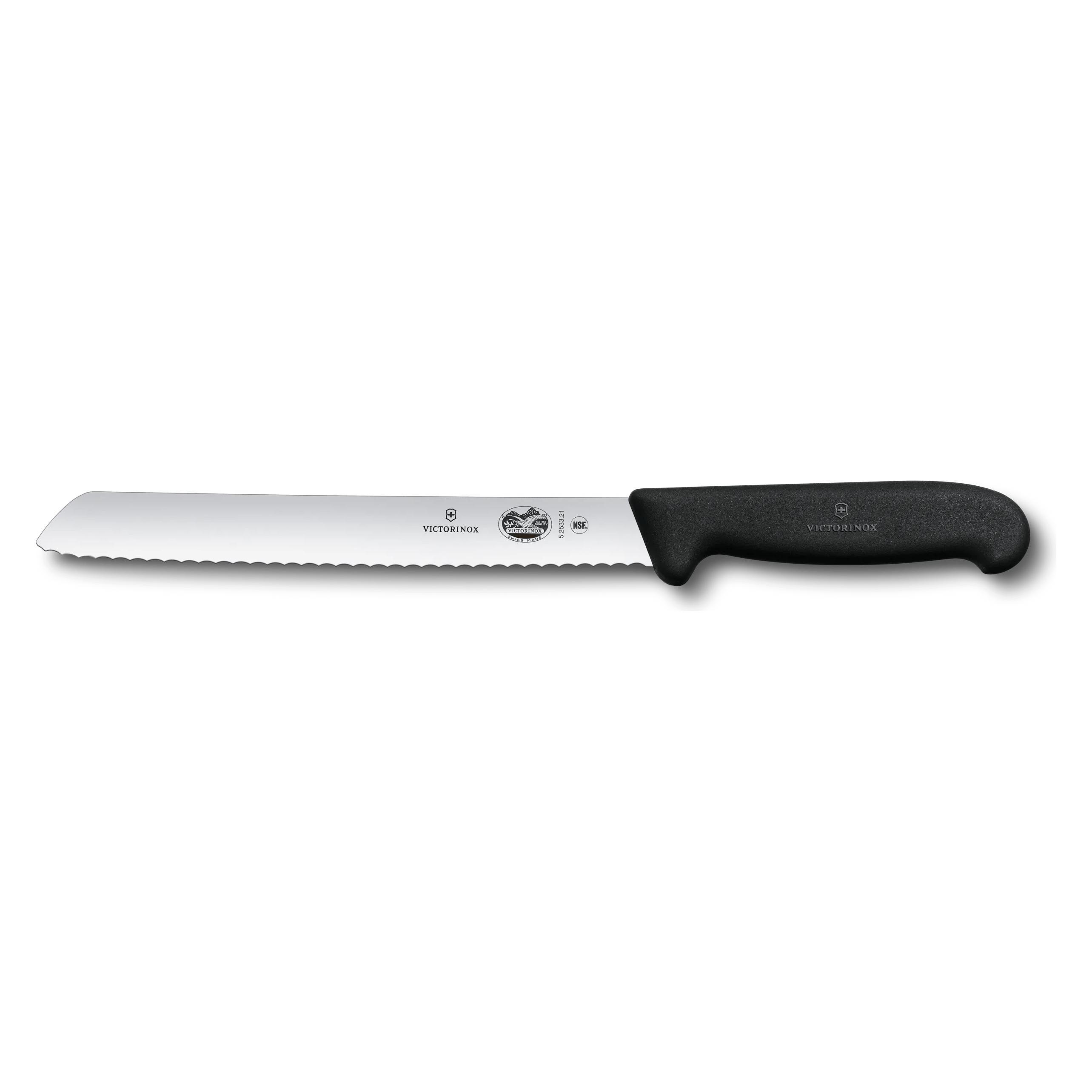 Victorinox Fibrox Brotmesser (21 cm, 1x) (5.2533.21)