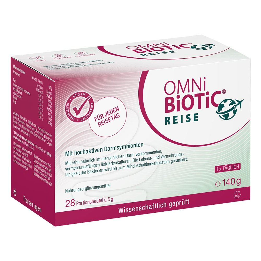 INSTITUT ALLERGOSAN Deutschland (privat) GmbH OMNi BiOTiC Reise - Sachets für den Urlaub 09912010