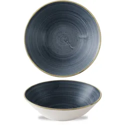 Churchill1795 Churchill Stonecast Tiefe Coupe Schale 22,2 cm, Blueberry