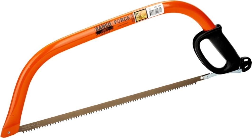 Bahco Ergo boogzaag, driehoekig, 530 mm
