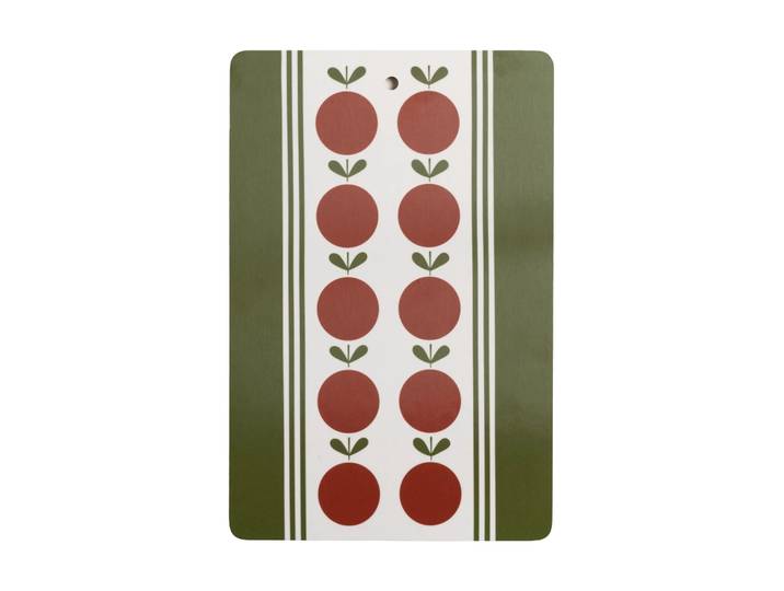Almedahls Planche de service Frukt och Kaka Rouge-vert 20x30 cm