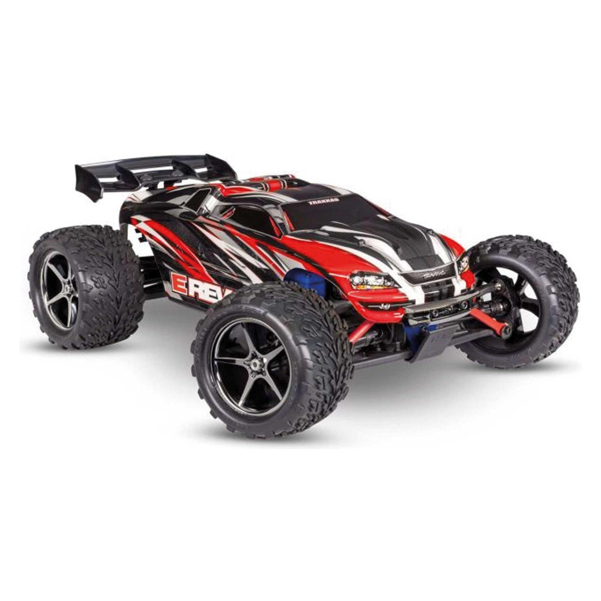 Traxxas M.TRUCK E-REVO 1:16 4WD EP RTR RED w/USB-C Charger & Battery (RTR Ready-to-Run) (TRX71054-8RED)