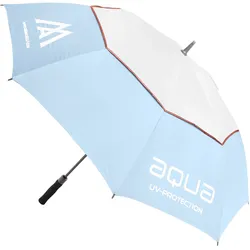 BIG MAX Aqua - Regen- und UV-Schirm - (BWP) ice blue-white-peach