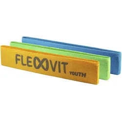 Flexvit, Fitnessband, (0.26 m, Leicht, Mittel, Stark)