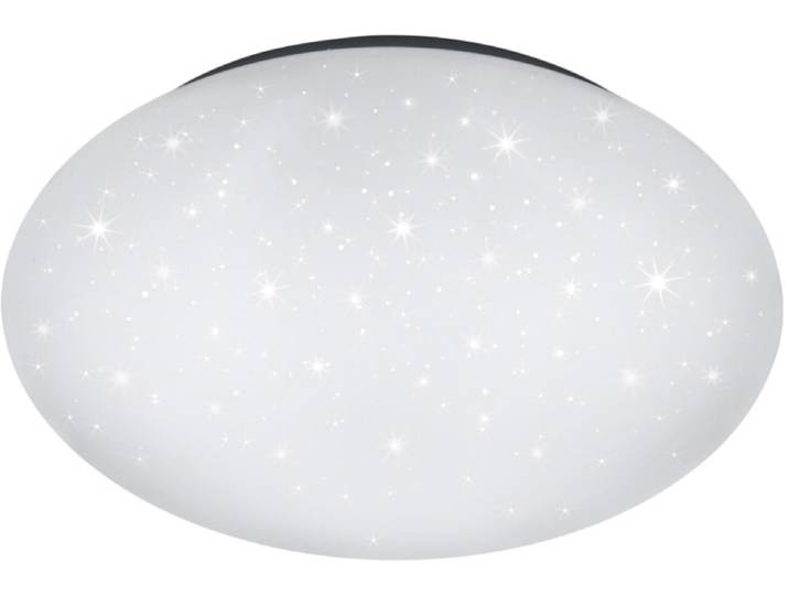 REALITY LEUCHTEN LED Deckenleuchte GLITTER PUTZ , weiß, Ø 27cm H: 8,5cm, Leuchten, LED Deckenlampe, LED Deckenleuchte