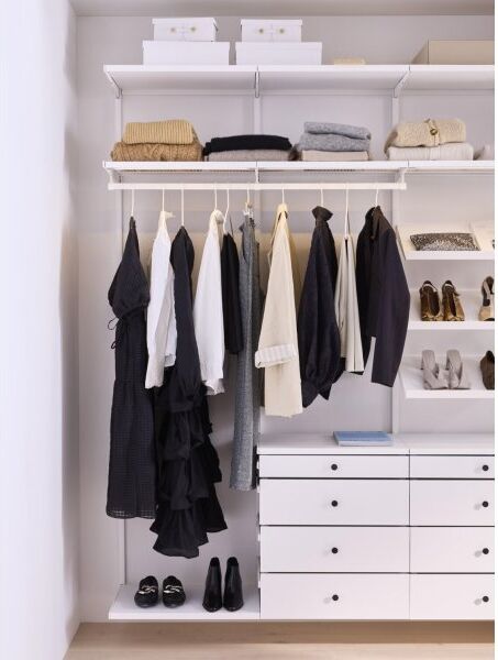 Elfa Decor Lav Skuffefront 60, Birk
