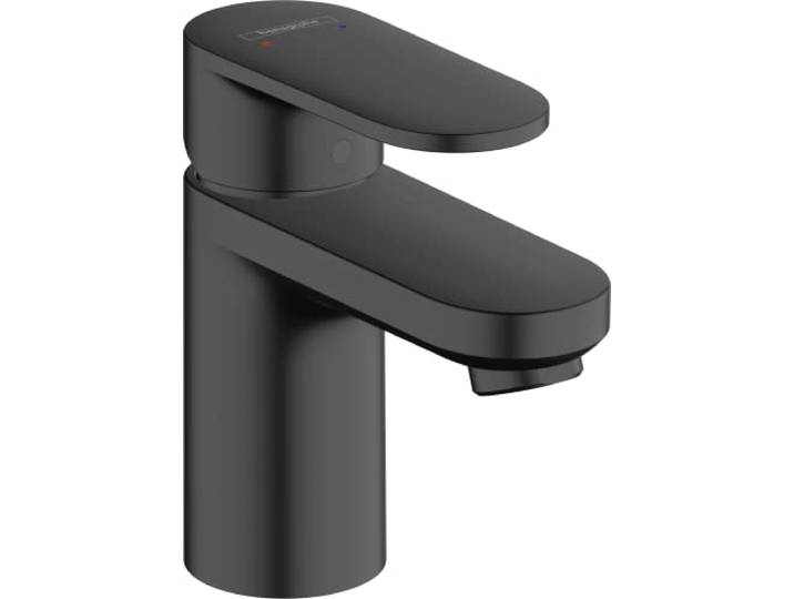 hansgrohe Vernis Blend Mitigeur de lavabo 70 sans tirette ni vidage\, noir mat\, 71558670