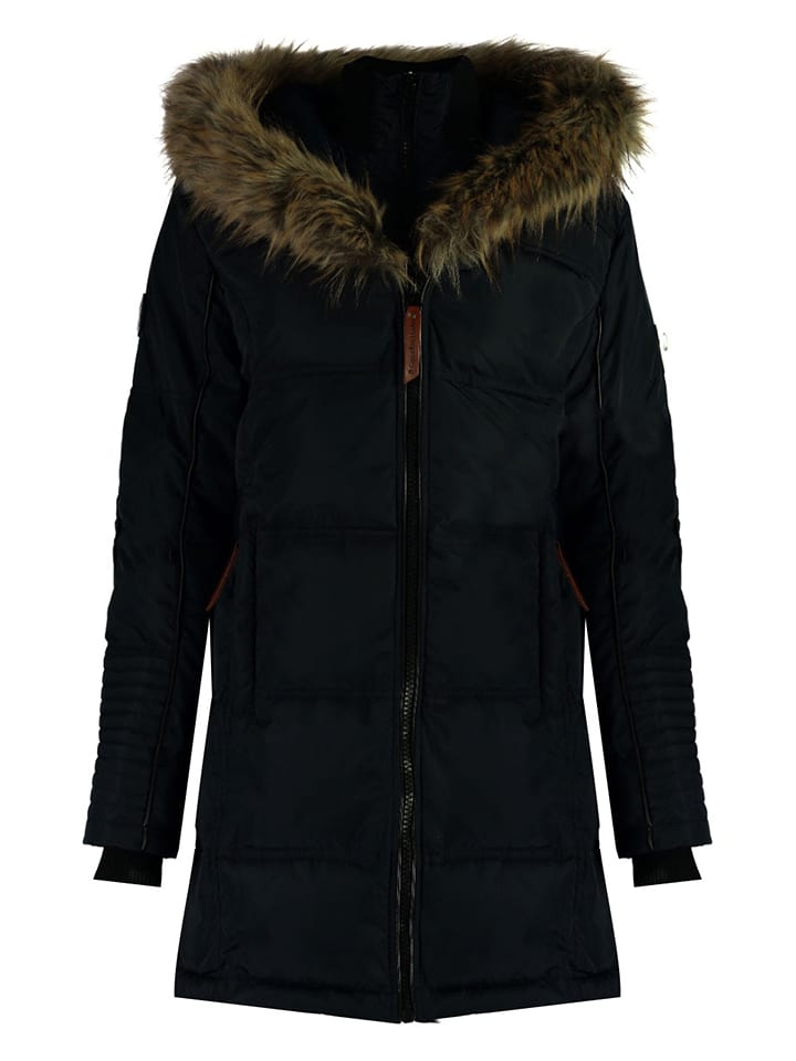 Canadian Peak Parka "Beauty" in Schwarz - M