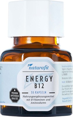 NaturaFit GmbH NATURAFIT Energy B12 Kapseln 23.1 g 13058478