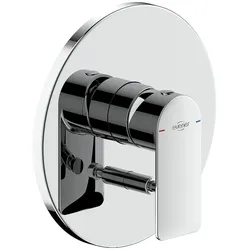 UP-Wannenmischer Nomoro Rosette Ø 178 mm chrom Evenes