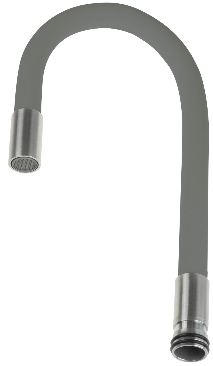 Neuesbad Flexibler Auslauf für NB1DEBOCT7201 Armaturen, Edelstahl-Anthrazit NB1DEABAT72W1