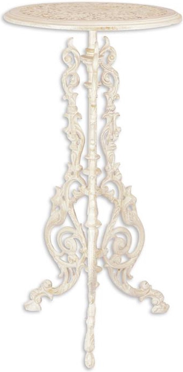 De Splinter gietijzeren plantentafel, wit