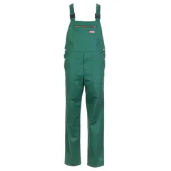 Latzhose "MG 290" 40% Polyester-Mischgewebe - 52 - mittelgrün