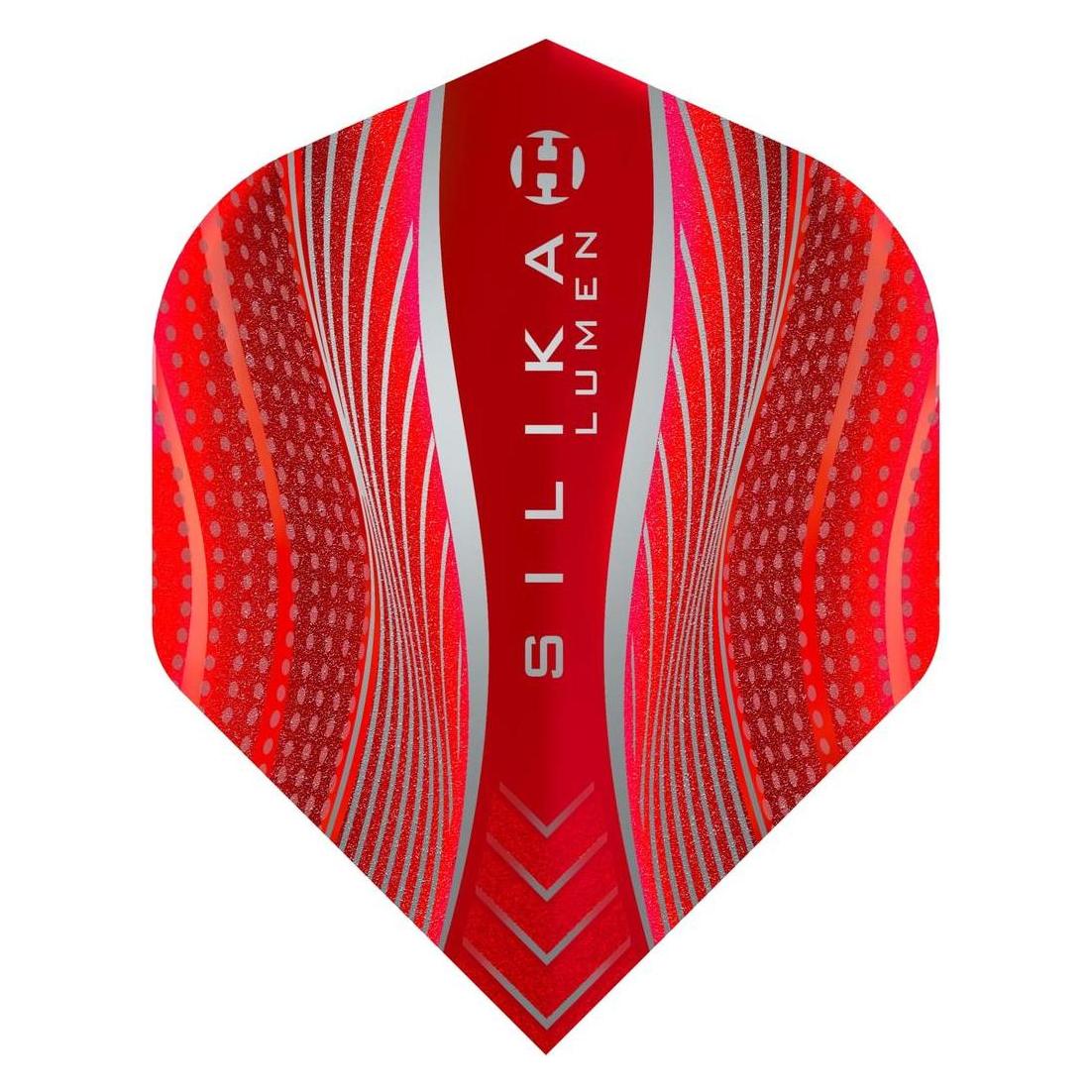 Harrows Silika Lumen Standard Flights Rot (HF5123)