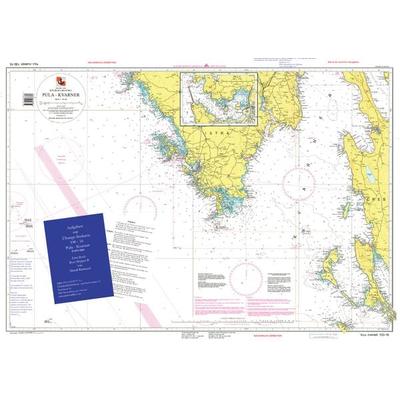 Übungs-Seekarte Pula - Kvarner 100-16, Zubehör von HHI Split, FEIERABEND Buch- und Kunstverlag e.U., 978-3-9519737-5-3