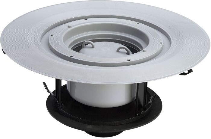 Viega Advantix Bodenablauf 491659 grau, DN50 Kunststoff