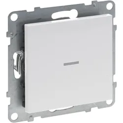 Legrand, Lichtschalter + Storenschalter, Seano with Netatmo 765631 Schalter/Dimmer m.NeutralL Ultraweiss