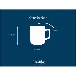 CreaTable, Tasse, Nordic Fjord (300 ml, 6x)