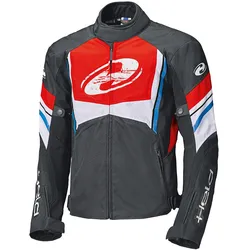 Held Baxley Top sportliche Motorradjacke - schwarz-rot-blau - 4XL