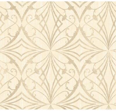 Seabrook Designs Romee Lattice Unpasted Wallpaper