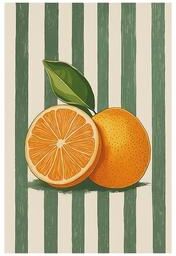 Uplift Essentials Mediterranean Lemon Tree Prints Italian Landscape Wall Art Modern Cottagecore Canvas Painting For Spring Home Decor style 14 16x24 In