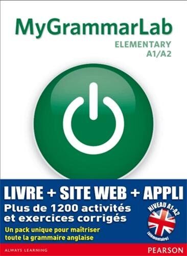 Diane Hall - MyGrammarLab elementary A1-A2 : with key - Preis vom 06.10.2026 07:26:00 h