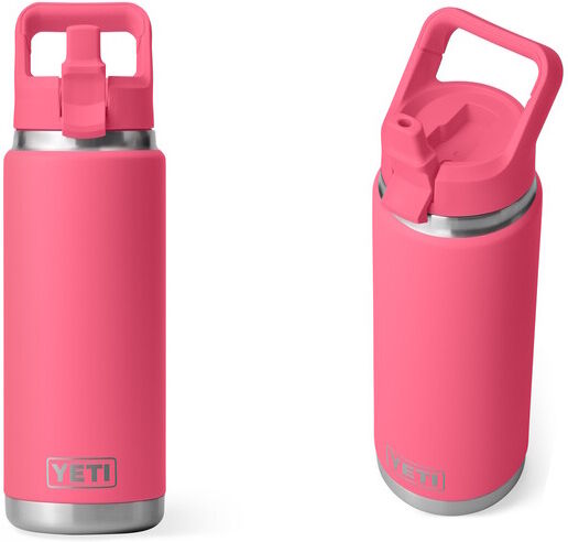 Yeti Rambler 26 Oz Bottle With Straw Cap-Tropical Pink