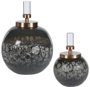Uttermost Cessair Art Glass Bottles (Set of 2)