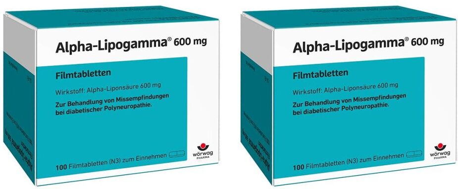 Wörwag Alpha-lipogamma 600 Mg Filmtabletten