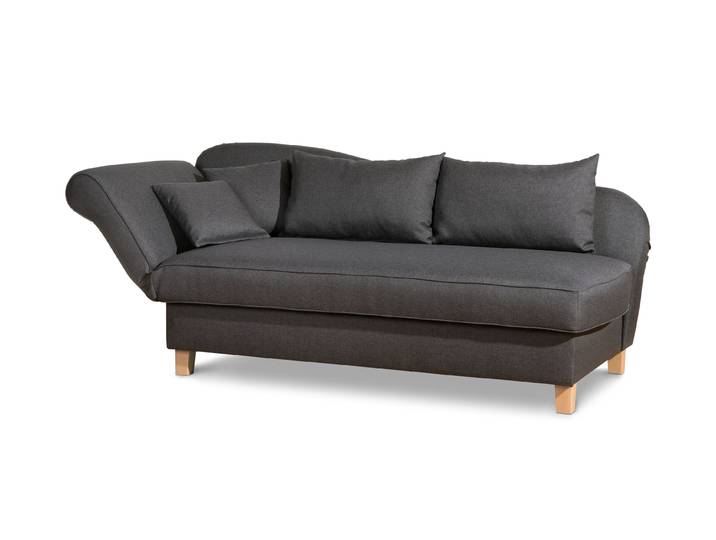 Tchibo - Recamiere »Saturn« mit Stauraum - 197x88x82cm - braun -