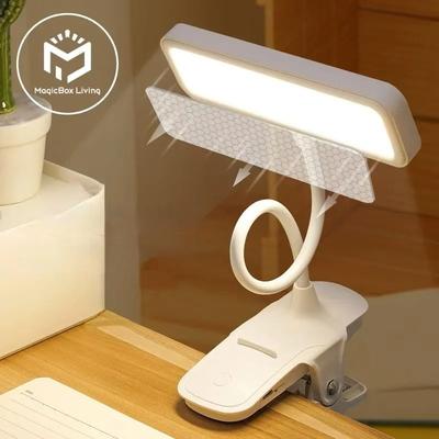 Uplift Picks LED Desk Lamp USB Rechargeable Clip On Reading Light Flexible Gooseneck LED Desk Lamp USB Rechargeable Clip On Reading Light Flexible Gooseneck