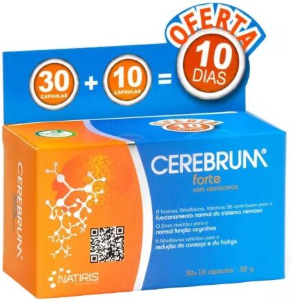 Cerebrum Fuerte 30+ 10 Cápsulas