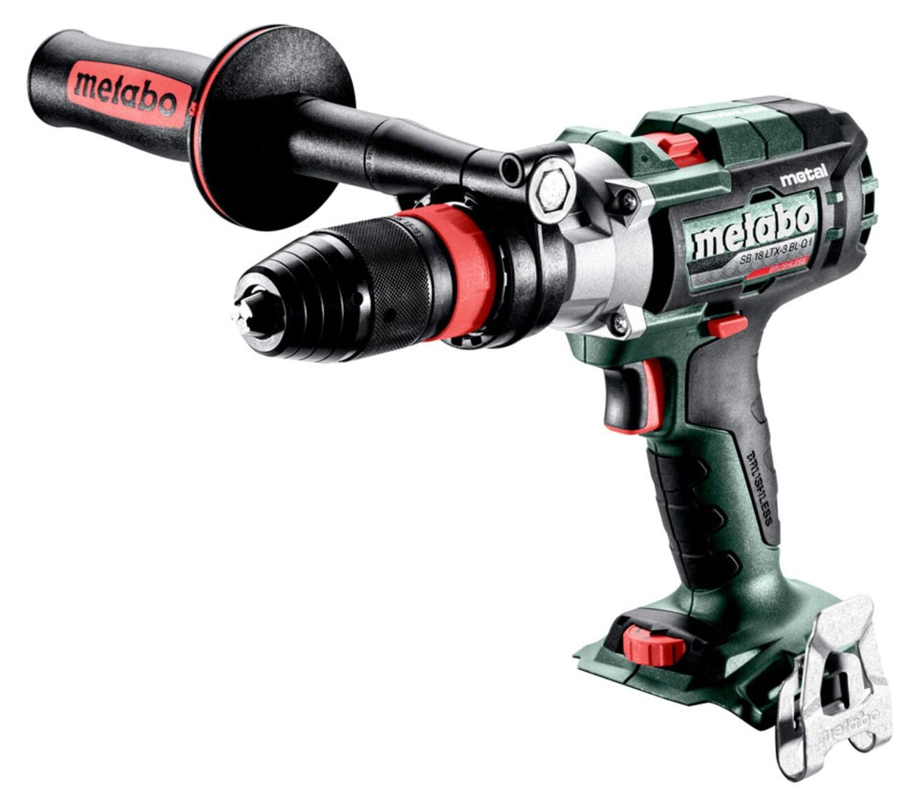 Metabo SB 18 LTX-3, Schraubpistole, Pistolengriff, Schwarz, Grün, Rot, Edelstahl, 4000 RPM, 2000 RPM, 65 Nm
