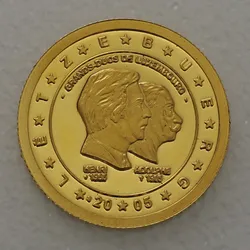Goldmünze 1/25oz "Luxemburg" 2005 Henri & Adolphe (Nördliche Marianen)