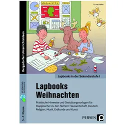 Lapbooks: Weihnachten - 5.-7. Klasse, Schulbücher von Liv von Halen