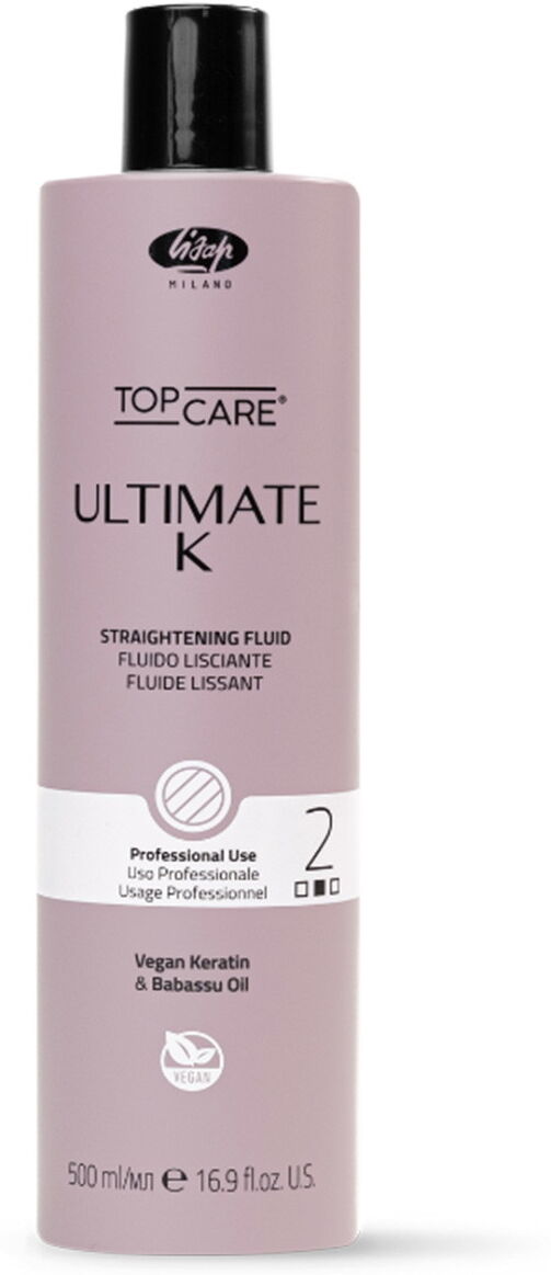 500ml Lisap Top Care Ultimate K Straightening Fluid