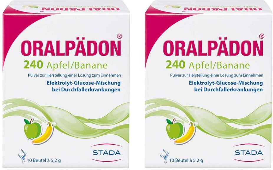 Oralpädon 240 Apfel-Banane Elektolytepulver