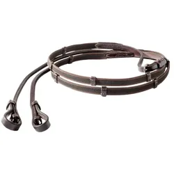 Zügel KV gummiert, rund 16mm braun ONESIZE