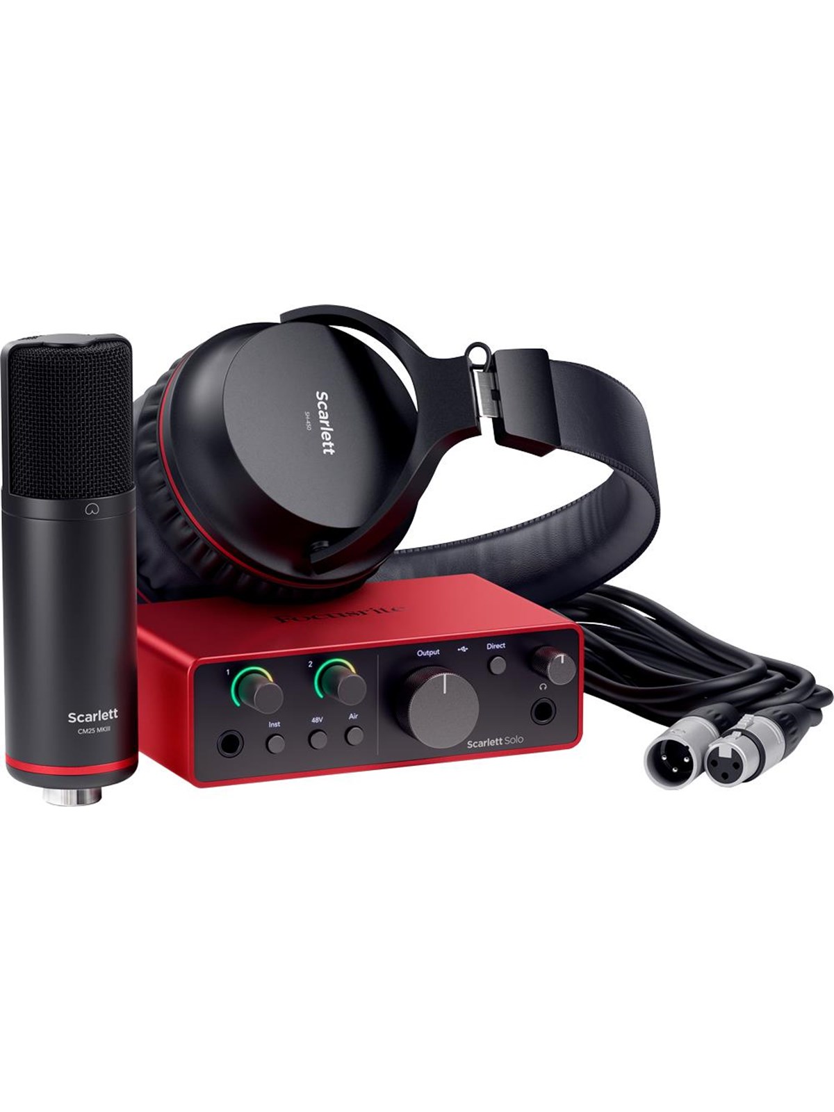 Focusrite Scarlett Solo Studio Kit - 4th Gen