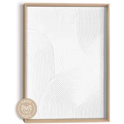 Bild THIN COMB (BHT 30x40x3 cm) - weiß - BHT 30x40x3 cm