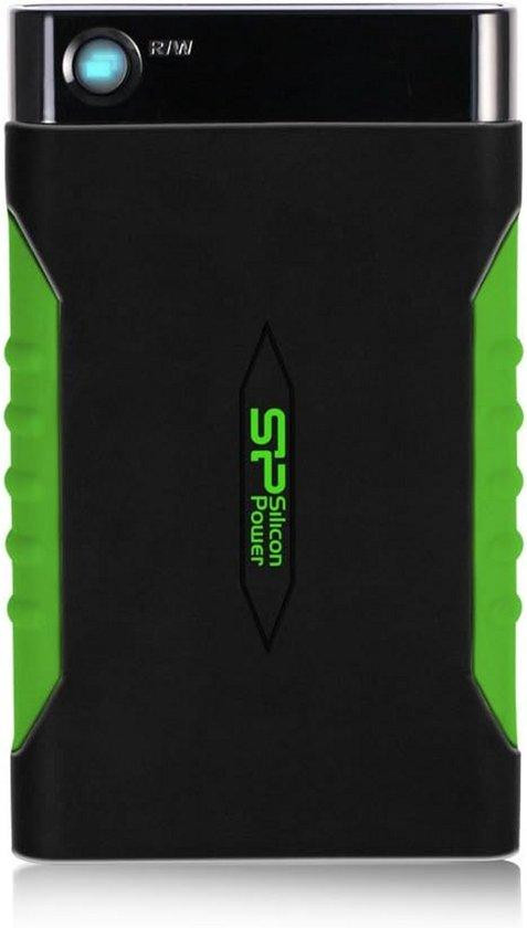WAN Externe Harde Schijf 1TB USB 3.0 - 2.5 inch USB-A Portable Opslag Zwart/Groen