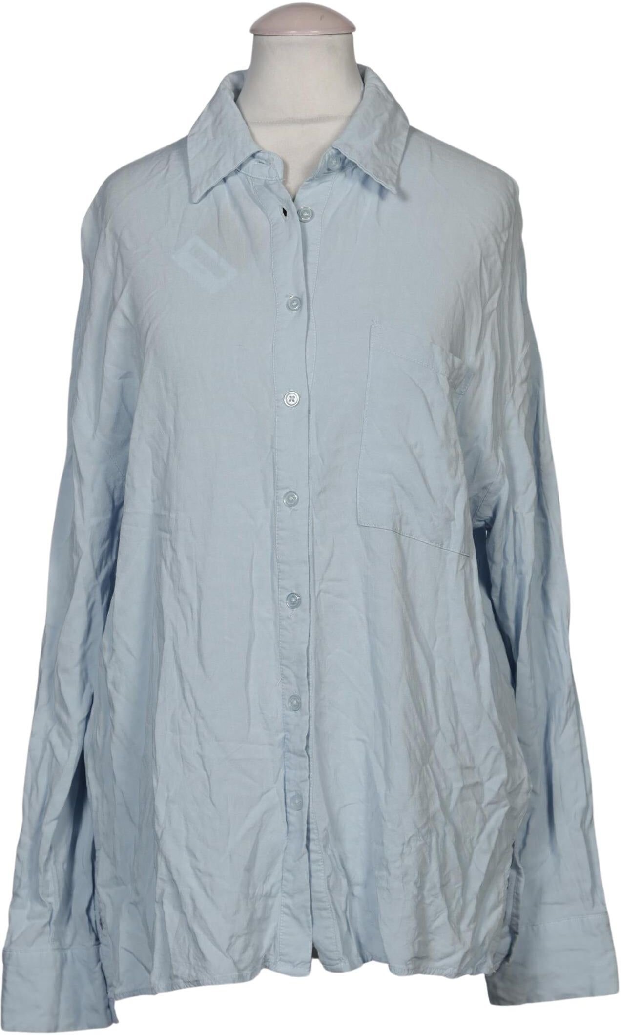 About you Damen Bluse, Hellblau, Gr. S, Viskose - Second Hand